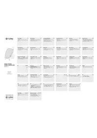 Notice CYBEX ZENO BIKE Porte-vélo