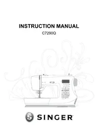 Notice SINGER C7290Q Máquina de coser