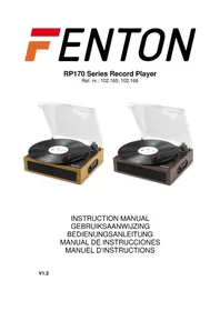 Notice Fenton RP170D Platine_disque