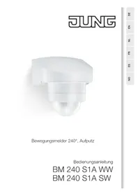 Notice JUNG BM240S1A Bewegingsdetector