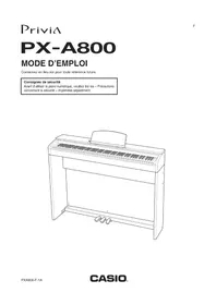 CASIO Privia PXA800BN - Instrument de musique