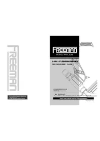 Notice Freeman P50LSLW Compresseur