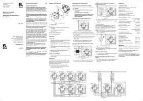 Notice HAGER 85221101 Interrupteur électrique