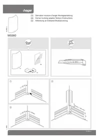 Notice HAGER SL20080819011 Accessoire électrique