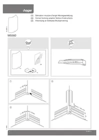 Notice HAGER SL2008081D1 Câble pour ordinateur et périphérique