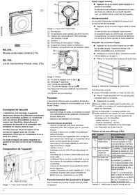 Notice HAGER REU510X Sonnette de portes