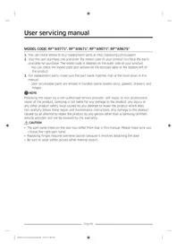 Notice SAMSUNG RF65A967EB1 фрижидер