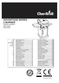 Notice CHAR BROIL ADVANTAGE 225 S Grill