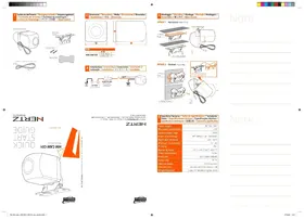 Notice Hertz HM CAM C01 Caméra vidéo