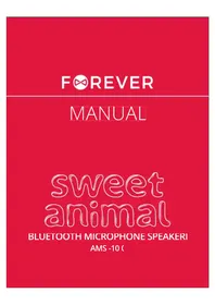 Notice Forever SWEET ANIMAL AMS100 Mikrofonas