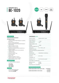 Notice RONDSON BE1020 Microphone