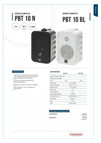 Notice RONDSON PBT10 Haut-parleur