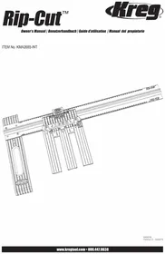 Notice Kreg RIPCUT Säge