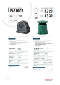 Notice RONDSON LS20 Haut-parleur