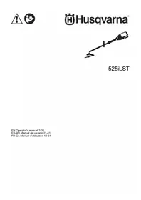 Notice HUSQVARNA 525ILST Débroussailleuse