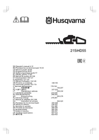 Notice HUSQVARNA 215IHD55 Taille-haies
