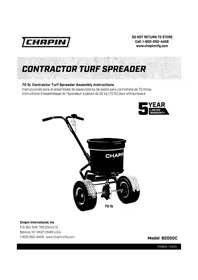 Notice Chapin 82050C Tondeuse à gazon