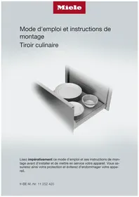Notice MIELE ESW 7010 BW Appareils à emballage sous vide