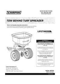 Notice Chapin 8620B Tondeuse à gazon