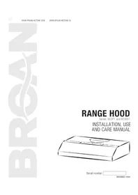 Notice BROAN BCSEK136WW Basket