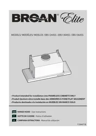 Notice BROAN ELITE EBS1244SS Basket