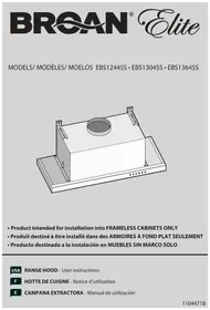 Notice BROAN ELITE EBS1304SS Basket