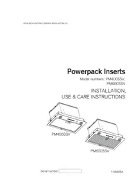 Notice BROAN ELITE PM600SSV Basket