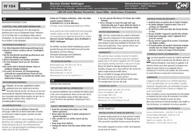 Notice Hartig & Helling IV 104 Lutte antiparasitaire
