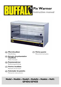 Notice BUFFALO GF454 Chauffe-Plats