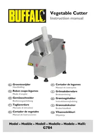 Notice BUFFALO G784 Keukenmachine