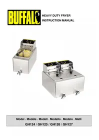 Notice BUFFALO GH127 Friteuse