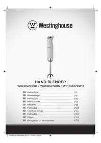 Notice WESTINGHOUSE WKHBS270WH Blender