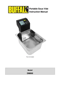 Notice BUFFALO DM868 Andere keukenapparaten