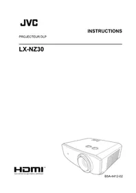 Notice JVC LXNZ30 Projecteur