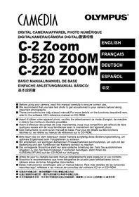 Notice OLYMPUS CAMEDIA C2 ZOOM Appareil photo