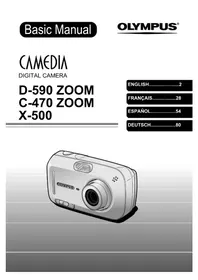 Notice OLYMPUS CAMEDIA D590 ZOOM Appareil photo