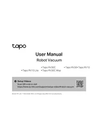 Notice TP-LINK TAPO RV30 Robot hút bụi