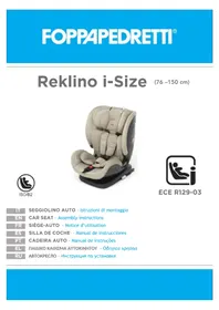 Notice Foppapedretti REKLINO ISIZE Siège de voiture