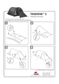 Notice MSR TINDHEIM 3 Tente