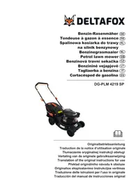 Notice Deltafox DGPLM 4219 SP Tondeuse à gazon