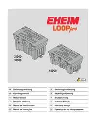 Notice EHEIM LOOPPRO 18000 Filtre à eau