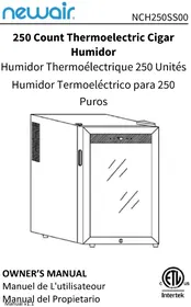 Notice NewAir NCH250SS00 Cave à vin