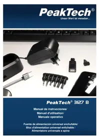 Notice PeakTech 3127 Multimètre
