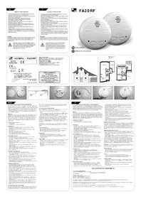 Notice Flamingo FA20RF Détecteur de fumée