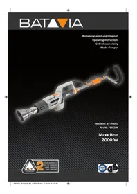 Notice Batavia BTHG001 Machine de soudure