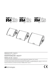 Notice DB Technologies FLEXSYS FMX12 Haut-parleur