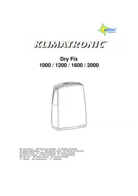 Notice SUNTEC DRYFIX 1600 Umidificator