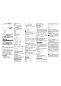 Notice SWITEL WTF 777CC Talkie-walkie