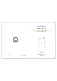 Notice Chuango WD80 Système d'alarme