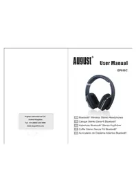 Notice August EP650C Ecouteur